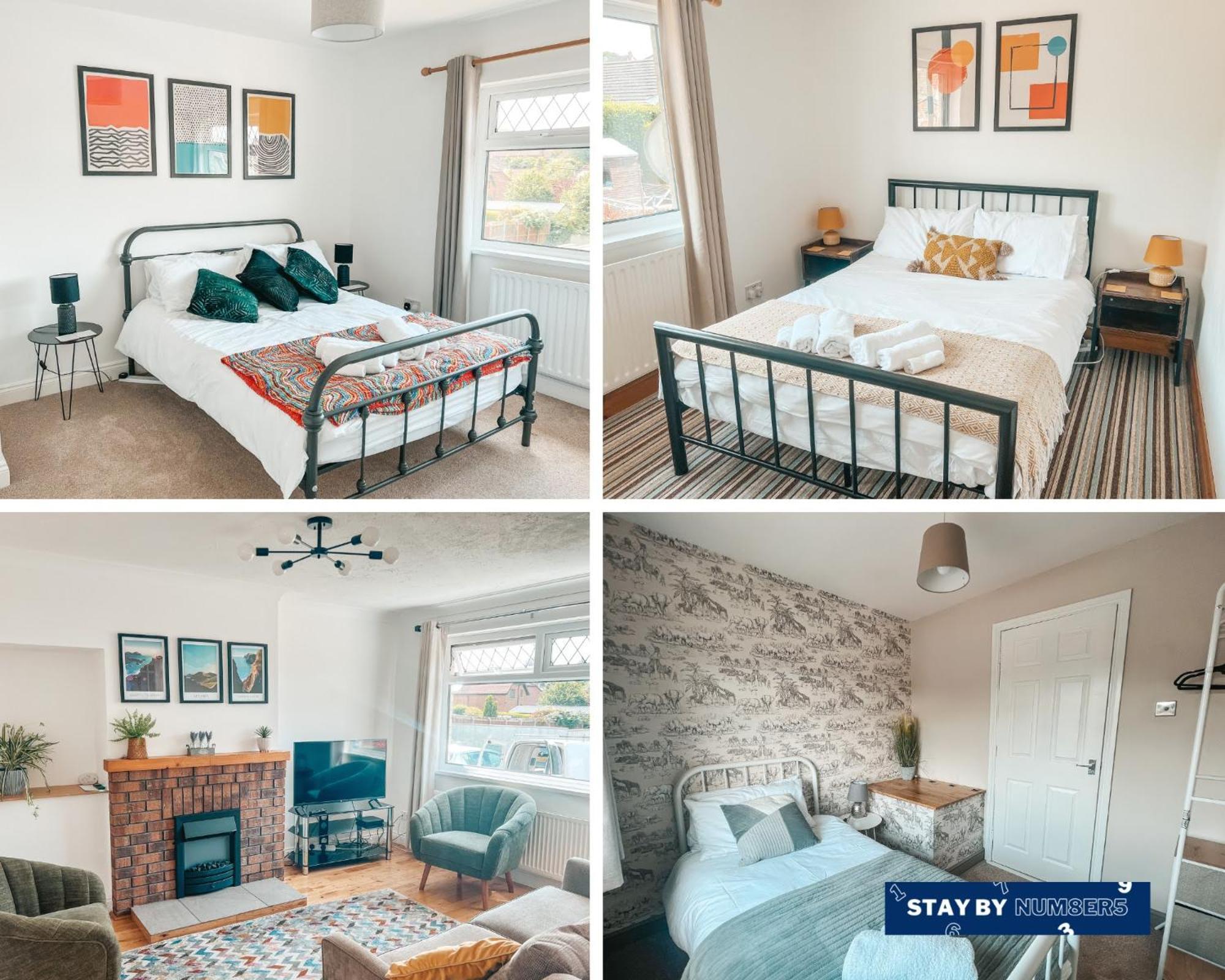 Staybynumbers - Spacious Three Bed House Royal Hillsborough Bagian luar foto